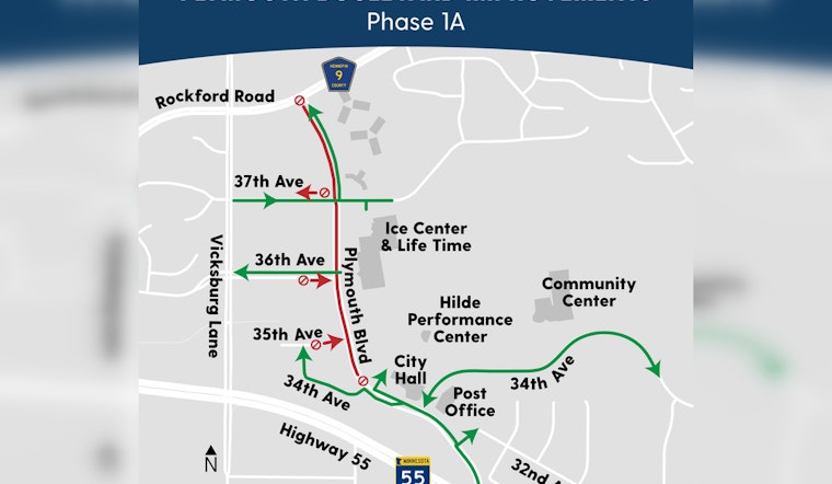 Major Road Closures Begin June 7 as Plymouth Boulevard Improvement Project Kicks Off