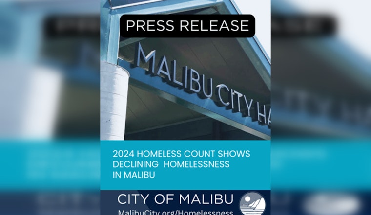 Malibu Sees Sustained Decrease in Homelessness with 19% Drop in Local Region, Latest LAHSA Data Shows