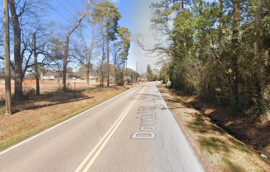 Man in Critical Condition After Vehicle Plunges into Ditch on Dowdell Road
