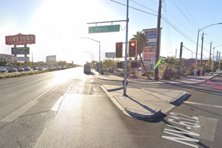 Man in Severe Condition After Being Struck by Vehicle on S. Nellis Boulevard in Las Vegas