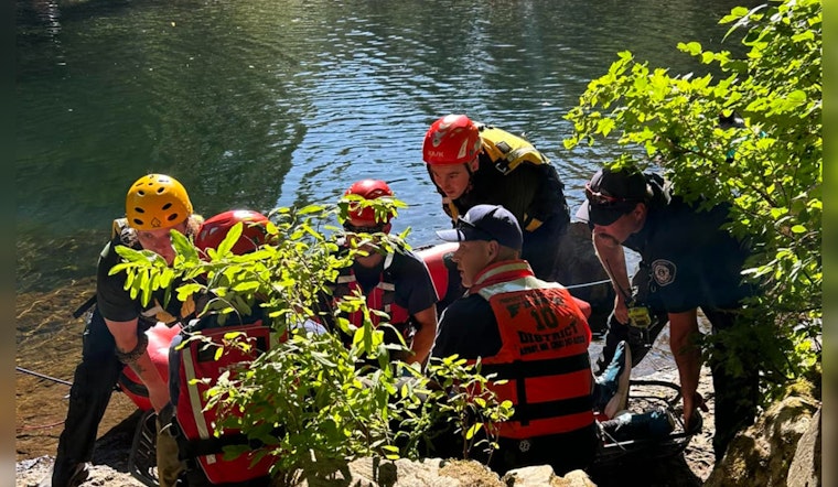 Man Injured After Jumping from Bridge at Moulton Falls, Rescued by Clark County Firefighters