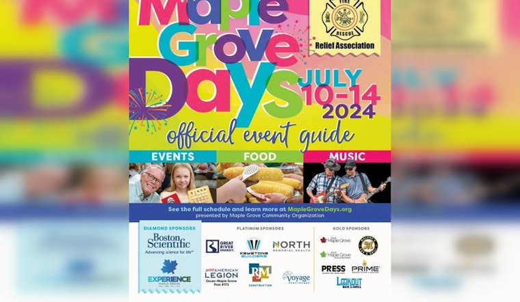 Maple Grove Gears Up for a Weekend of Festivities with 2024 Event Guide Ready