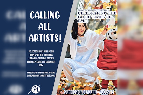 Maricopa Library & Cultural Center Invites Local Creatives to Contribute to 'Good Times in Fall' Art Showcase