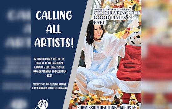Maricopa Library & Cultural Center Invites Local Creatives to Contribute to 'Good Times in Fall' Art Showcase