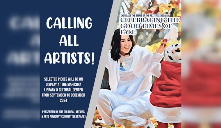 Maricopa Library & Cultural Center Invites Local Creatives to Contribute to 'Good Times in Fall' Art Showcase
