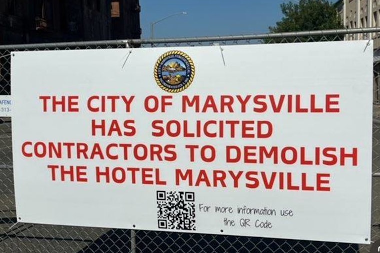 Marysville Officials Schedule Meeting for Potential Demolition of Neglected Hotel Marysville Amid Safety Concerns