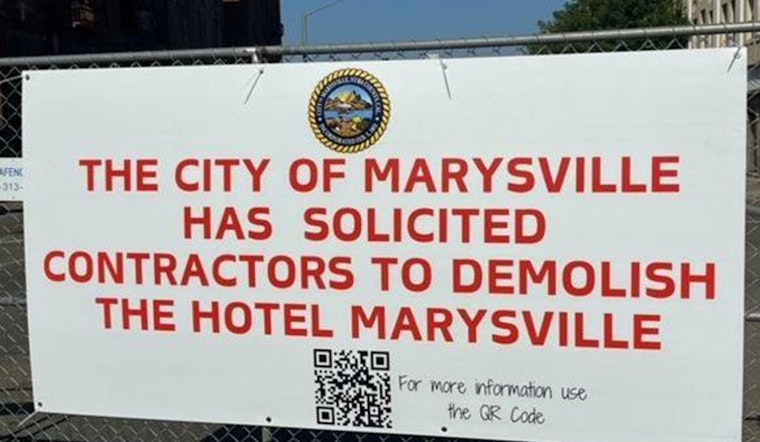 Marysville Officials Schedule Meeting for Potential Demolition of Neglected Hotel Marysville Amid Safety Concerns