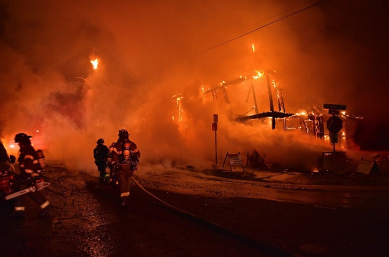 Massive Blaze Devastates Apartments Under Construction and Nearby Home in Seattle's Columbia City