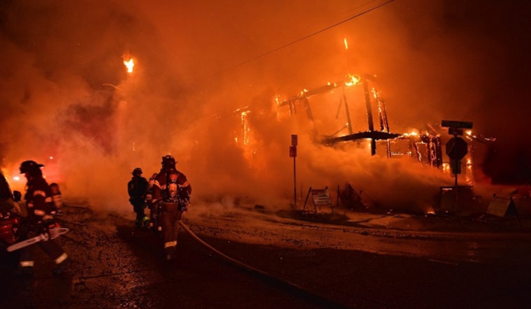 Massive Blaze Devastates Apartments Under Construction and Nearby Home in Seattle's Columbia City