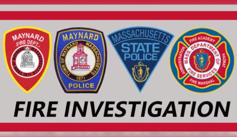 Maynard Resident Charged with Arson, Firefighter Injured Following Blaze