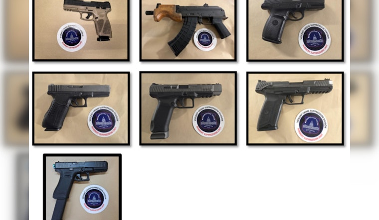 Metropolitan Police Seize 42 Illegal Firearms in One Week in Washington D.C.
