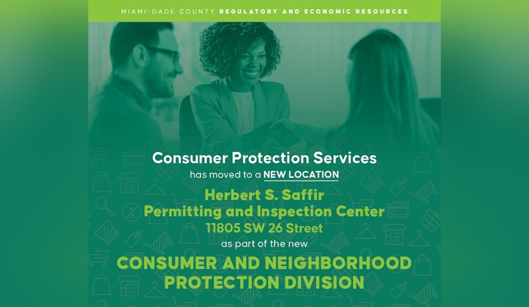 Miami-Dade County Launches Consolidated Consumer and Neighborhood Protection Division for Enhanced Public Service