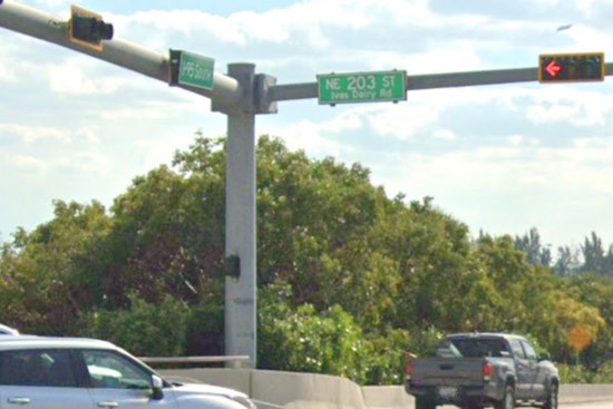 Miami-Dade Traffic Alert, Major Crash on I-95 North Near NE 203 Street Temporarily Shuts Down All Lanes