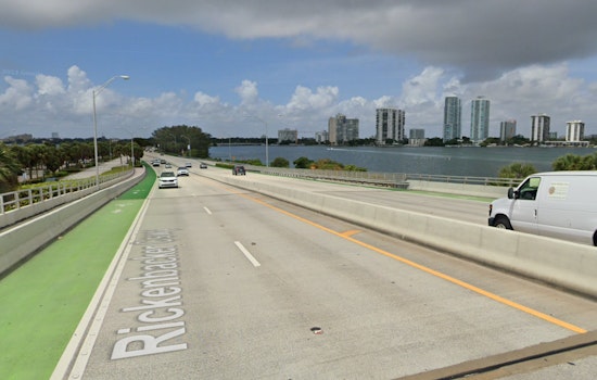 Miami's Rickenbacker Causeway Flyover Westbound Closure Commences for Rehabilitation Project