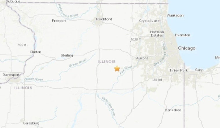 Mild 3.4 Magnitude Earthquake Strikes Near Somonauk, No Damage Reported in DeKalb County, IL