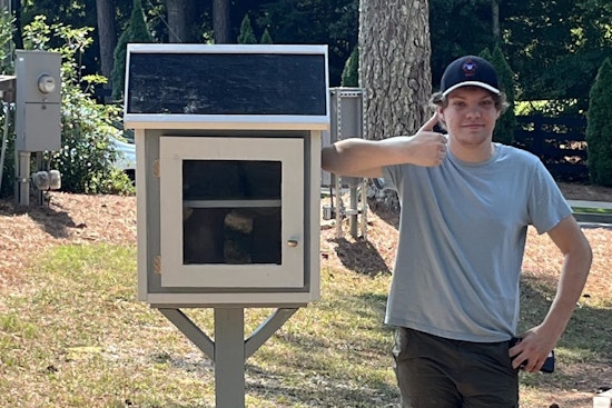 Milton Parks Enriched with 'Little Libraries' Thanks to Eagle Scout Project