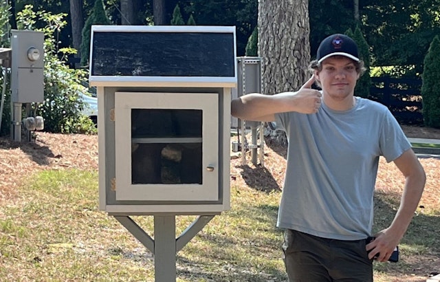 Milton Parks Enriched with 'Little Libraries' Thanks to Eagle Scout Project