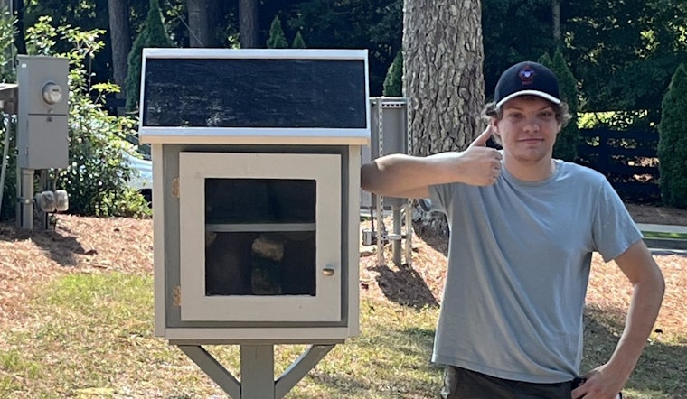 Milton Parks Enriched with 'Little Libraries' Thanks to Eagle Scout Project
