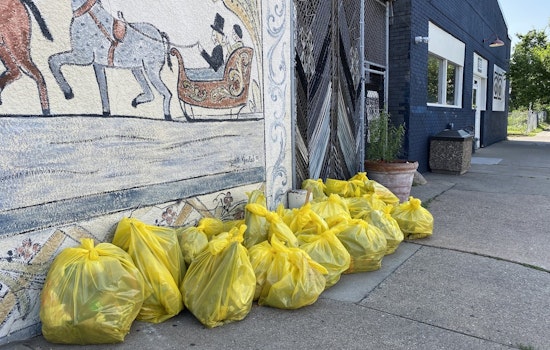 Minneapolis Unites for Lake Street Litter Cleanup, Police and Community Tackle Urban Blight Together