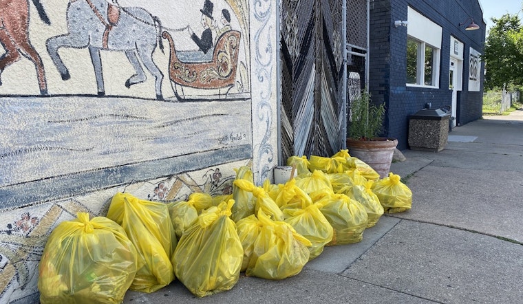 Minneapolis Unites for Lake Street Litter Cleanup, Police and Community Tackle Urban Blight Together