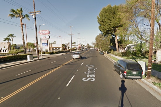 Minor Injury Reported After Car Crashes into Beauty Salon on Saticoy Street in Lake Balboa
