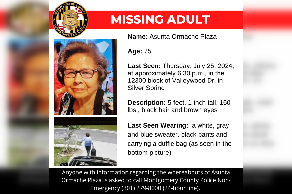 Montgomery County Police Seek Community Aid in Locating Missing