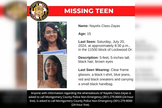 Montgomery County Police Seek Community Help in Search for Missing Silver Spring Teen Nayelis Class-Zayas