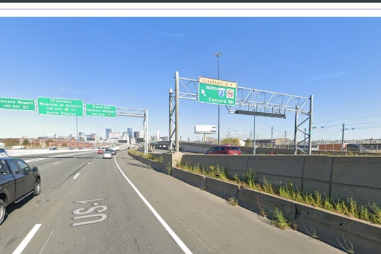 Mother and Daughter Unharmed After Metal Object Strikes Car on I-93 in Medford