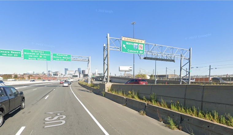 Mother and Daughter Unharmed After Metal Object Strikes Car on I-93 in Medford