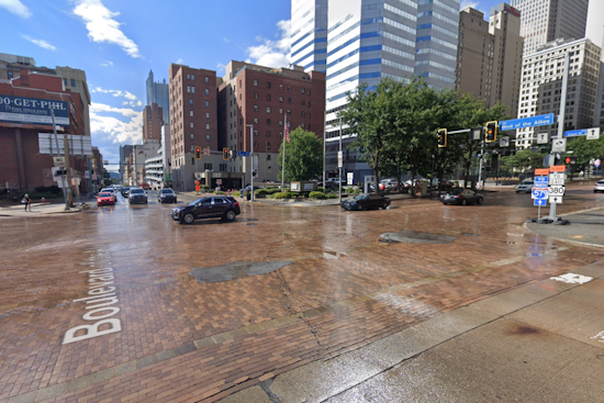Motorcyclist Critically Injured in Traffic Collision at Pittsburgh's Grant Street Intersection