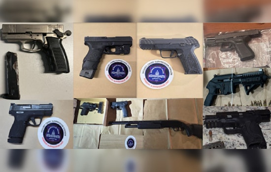 MPD Confiscates 42 Firearms in One Week, Encourages Public Tips in Combat Against Gun Violence