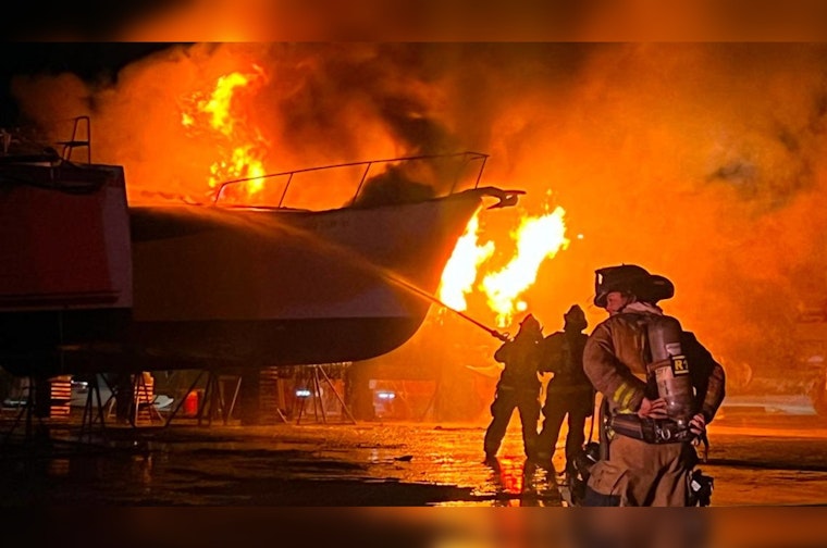 Mysterious Fire at Stock Island Marina Damages Boats, Monroe County Fire Rescue Works to Uncover Cause