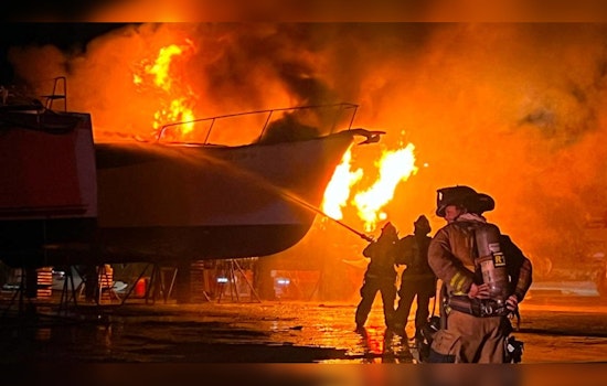 Mysterious Fire at Stock Island Marina Damages Boats, Monroe County Fire Rescue Works to Uncover Cause