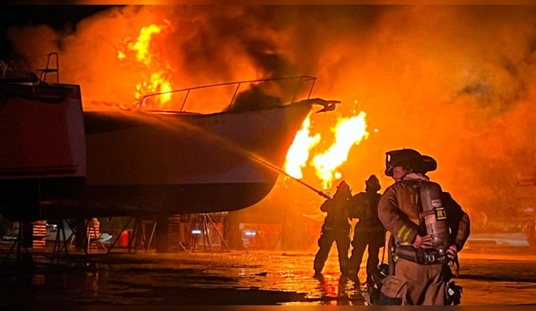 Mysterious Fire at Stock Island Marina Damages Boats, Monroe County Fire Rescue Works to Uncover Cause