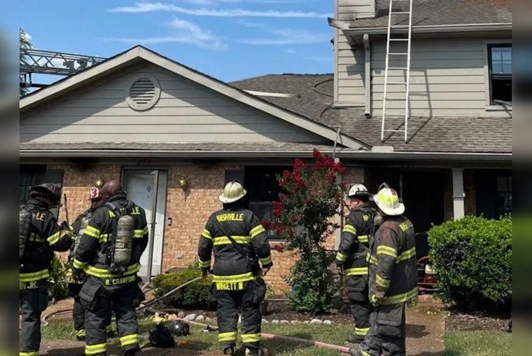 Nashville Firefighters Subdue 2-Alarm Blaze in Madison Apartment, No Injuries Reported