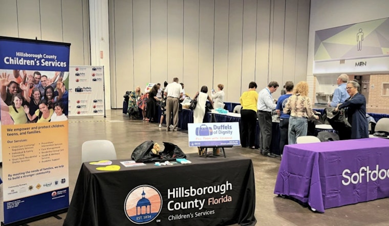 National Association of Counties Conference in Hillsborough County Turns Service into Action with "Duffels of Dignity" for Foster Youth