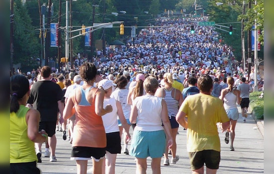 National Runners Gather in Atlanta for the Spirited 55th Annual Peachtree Road Race