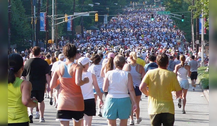 National Runners Gather in Atlanta for the Spirited 55th Annual Peachtree Road Race