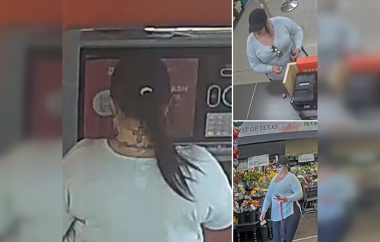 New Braunfels Police Seek Public's Help to Identify Woman Suspected of Credit Fraud, $4,000 Reward Offered