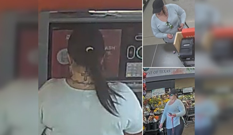 New Braunfels Police Seek Public's Help to Identify Woman Suspected of Credit Fraud, $4,000 Reward Offered