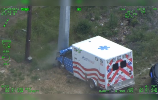 New Footage Shows Intense Atlanta Chase as Police Apprehend Suspect in Ambulance Theft