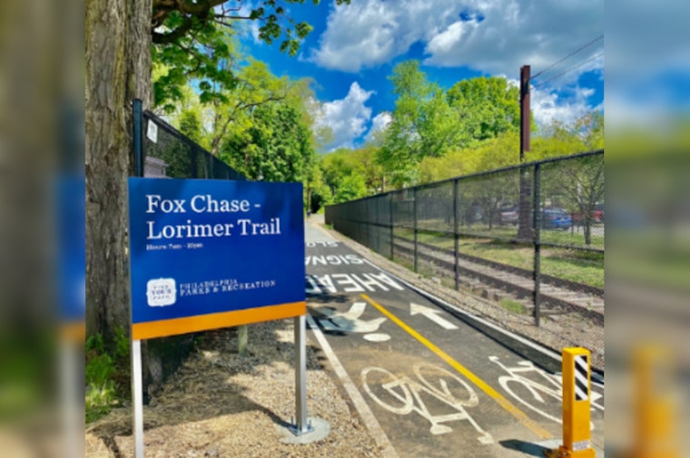 New Fox Chase Lorimer Trail Enhances Biking and Walking in Northeast Philly