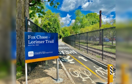New Fox Chase Lorimer Trail Enhances Biking and Walking in Northeast Philly