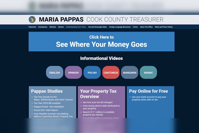 New Online Tool by Cook County Treasurer Offers Payment Plan to Ease Property Tax Burdens
