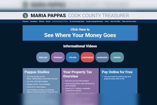 New Online Tool by Cook County Treasurer Offers Payment Plan to Ease Property Tax Burdens