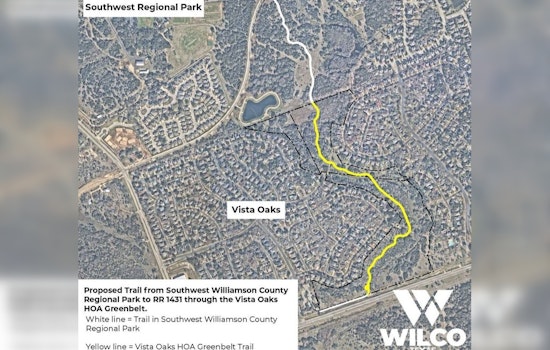 New Trail to Connect Leander to Round Rock as Williamson County Enhances Greenway Connectivity