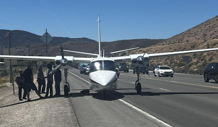 No Injuries Reported as Pilot Makes Skillful Emergency Landing on Nevada Highway Near Dayton
