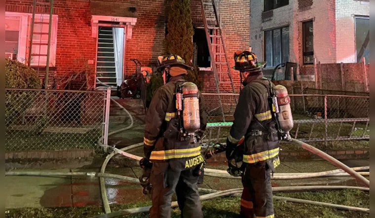 No Injuries Reported in Early Morning Apartment Fire in Northeast D.C., Cause Under Investigation