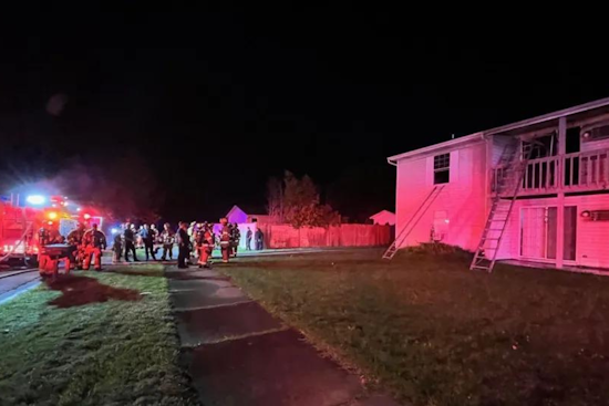 No Injuries Reported in Late-Night Holland Apartment Fire, Investigation Underway