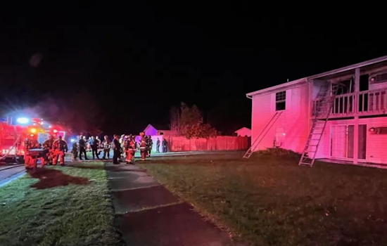 No Injuries Reported in Late-Night Holland Apartment Fire, Investigation Underway